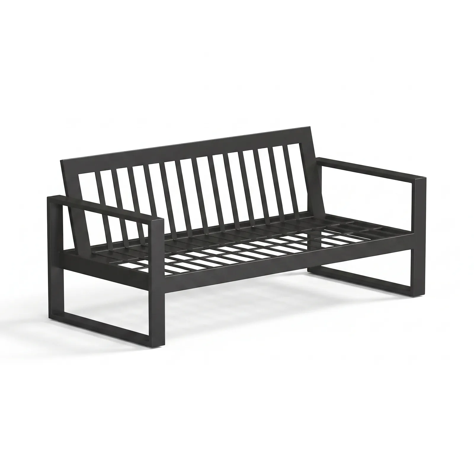 ARM-3 Sofagestell aus Stahl in Schwarz