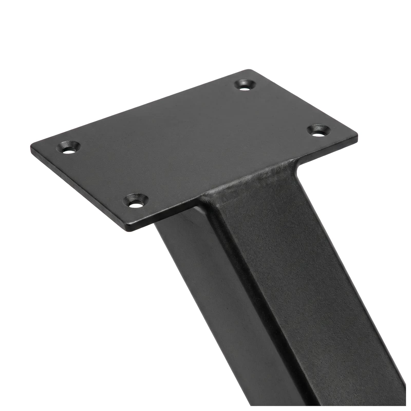 MODEL-XR Tischbeine aus Stahl in Schwarz, Detailansicht