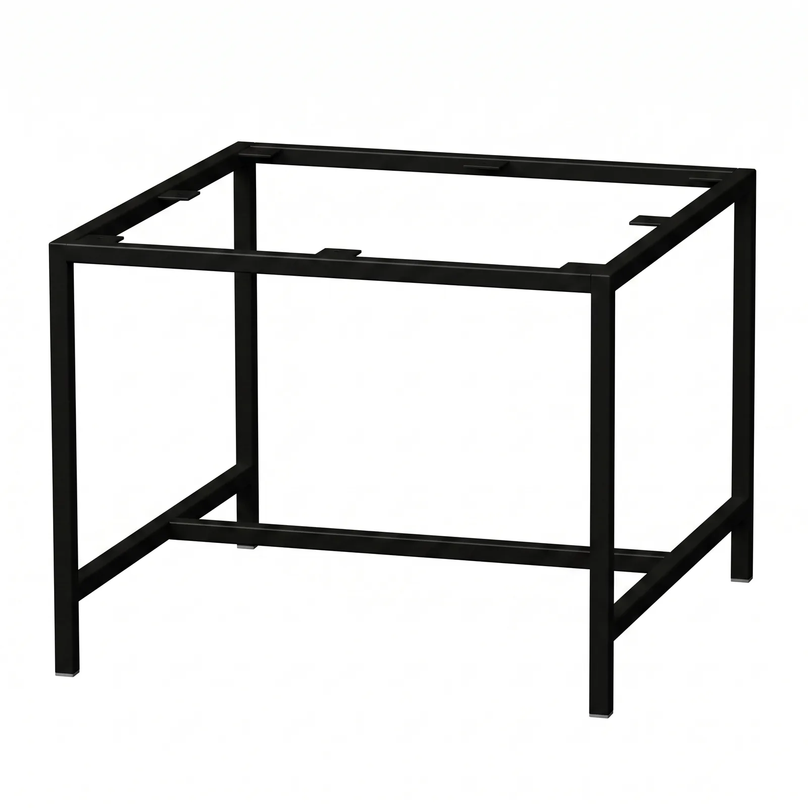 TORE-2 Couchtisch-Gestell aus Stahl in Schwarz